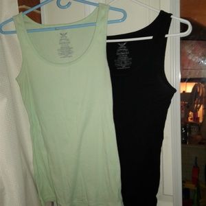 faded glory tank tops lot of 2 size large